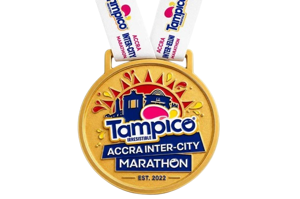 Tampico Accra Inter-City Marathon medal